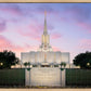 Jordan River Temple Eventide