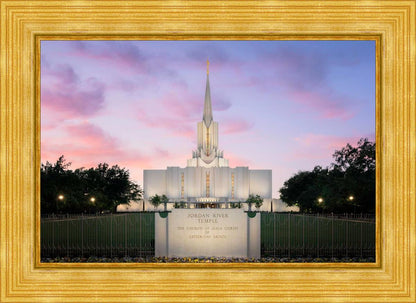 Jordan River Temple Eventide