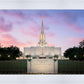 Jordan River Temple Eventide