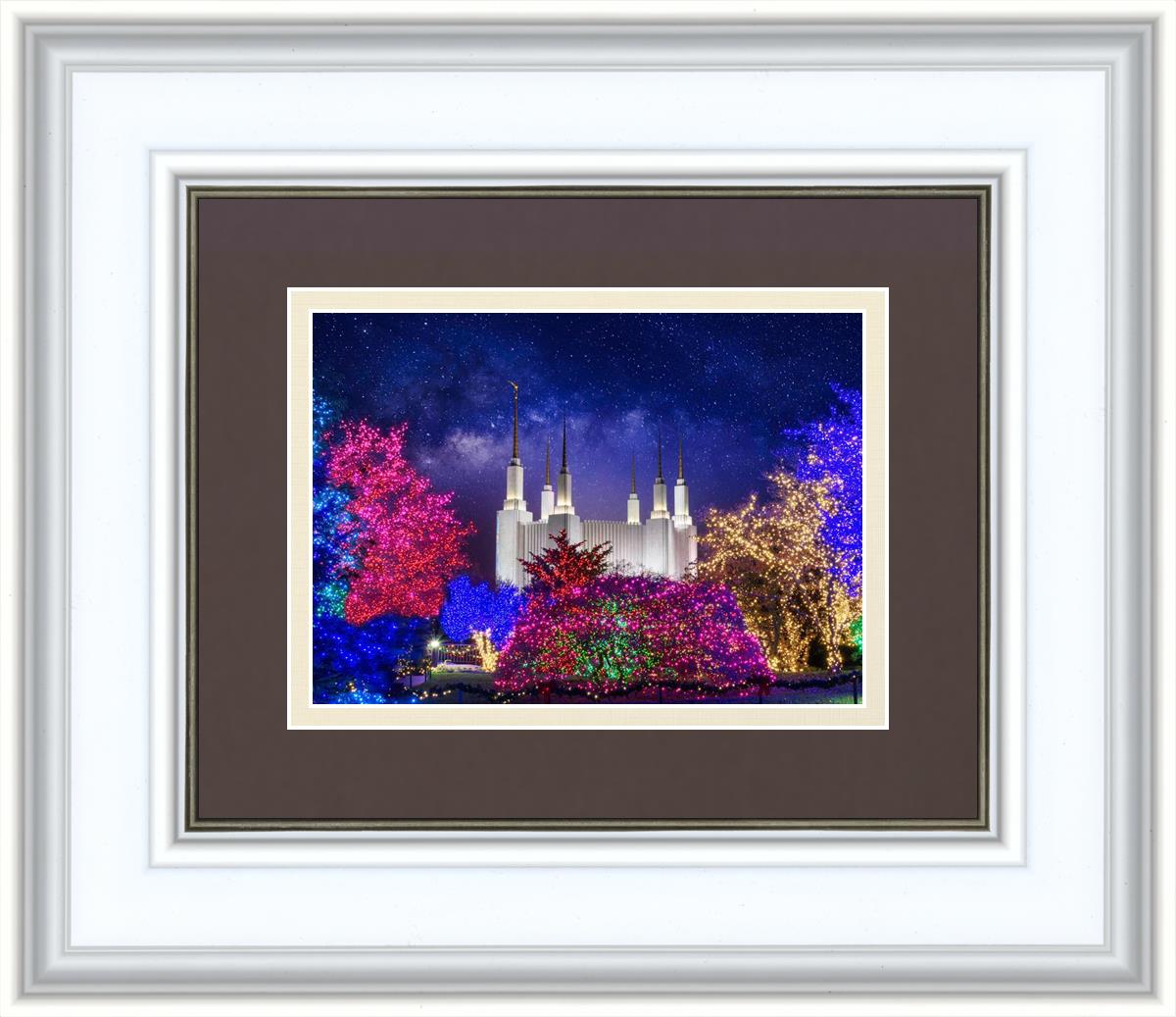 Washington DC Temple Christmas Lights