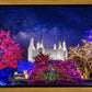 Washington DC Temple Christmas Lights