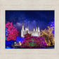 Washington DC Temple Christmas Lights