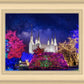 Washington DC Temple Christmas Lights