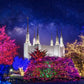 Washington DC Temple Christmas Lights