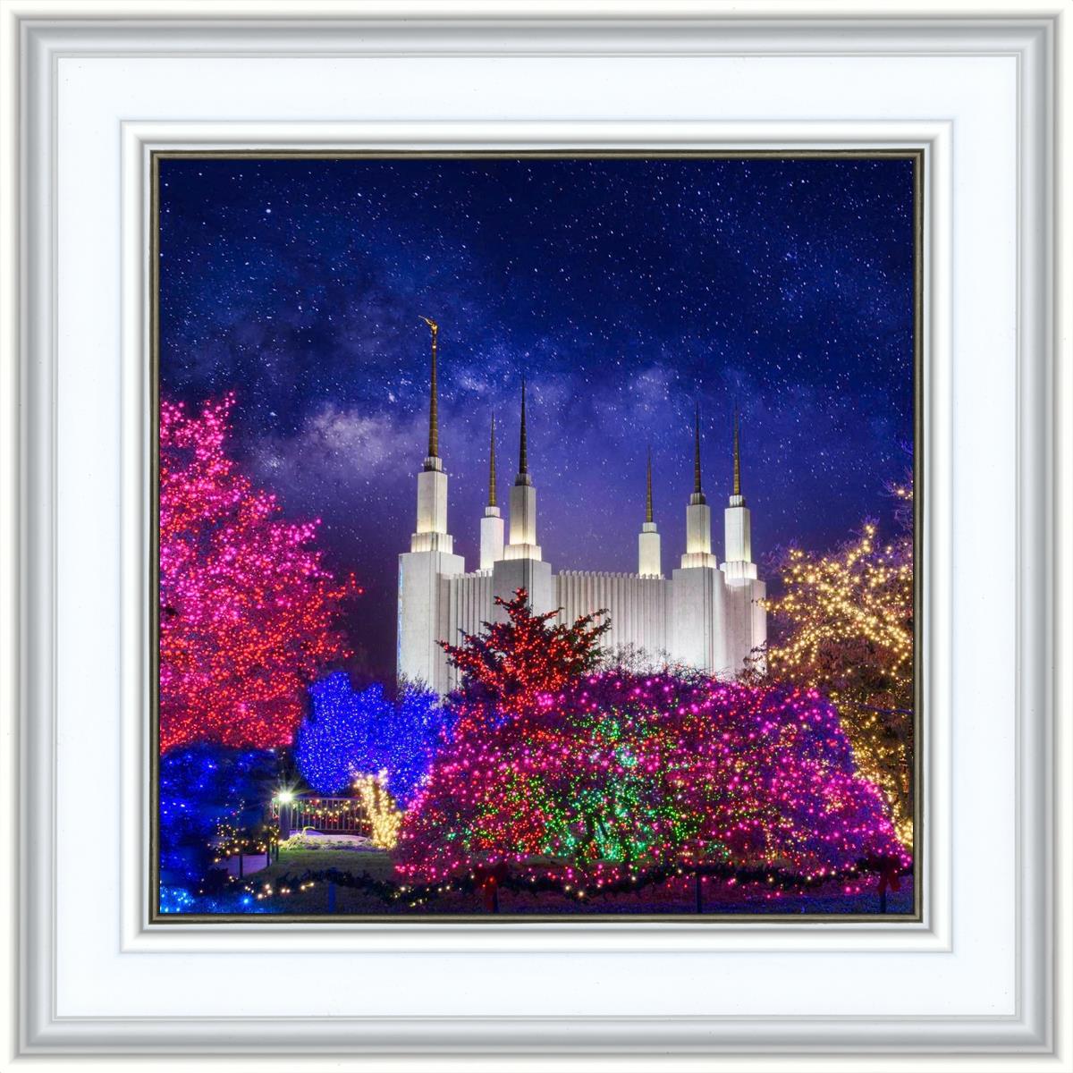Washington DC Temple Christmas Lights