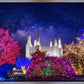 Washington DC Temple Christmas Lights