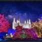 Washington DC Temple Christmas Lights
