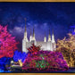 Washington DC Temple Christmas Lights