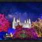 Washington DC Temple Christmas Lights