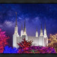 Washington DC Temple Christmas Lights