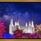 Washington DC Temple Christmas Lights