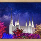 Washington DC Temple Christmas Lights