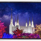 Washington DC Temple Christmas Lights