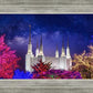 Washington DC Temple Christmas Lights