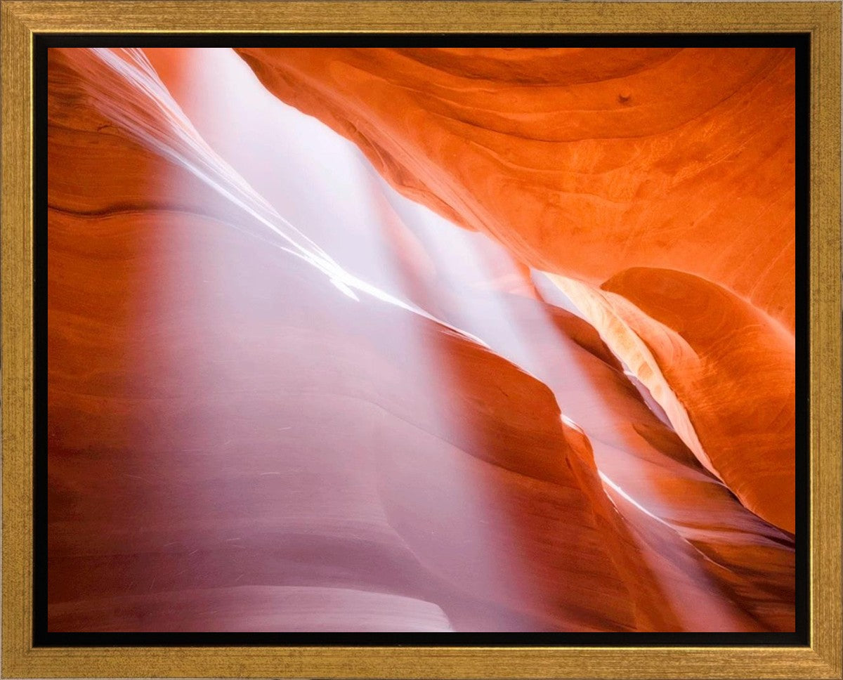 Antelope Canyon Light Shafts Gallery Wrap