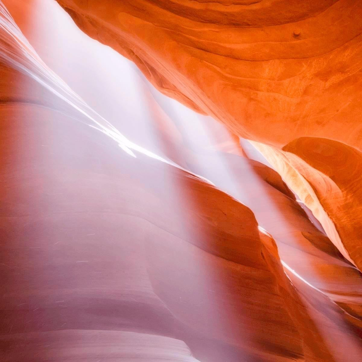 Antelope Canyon Light Shafts Gallery Wrap