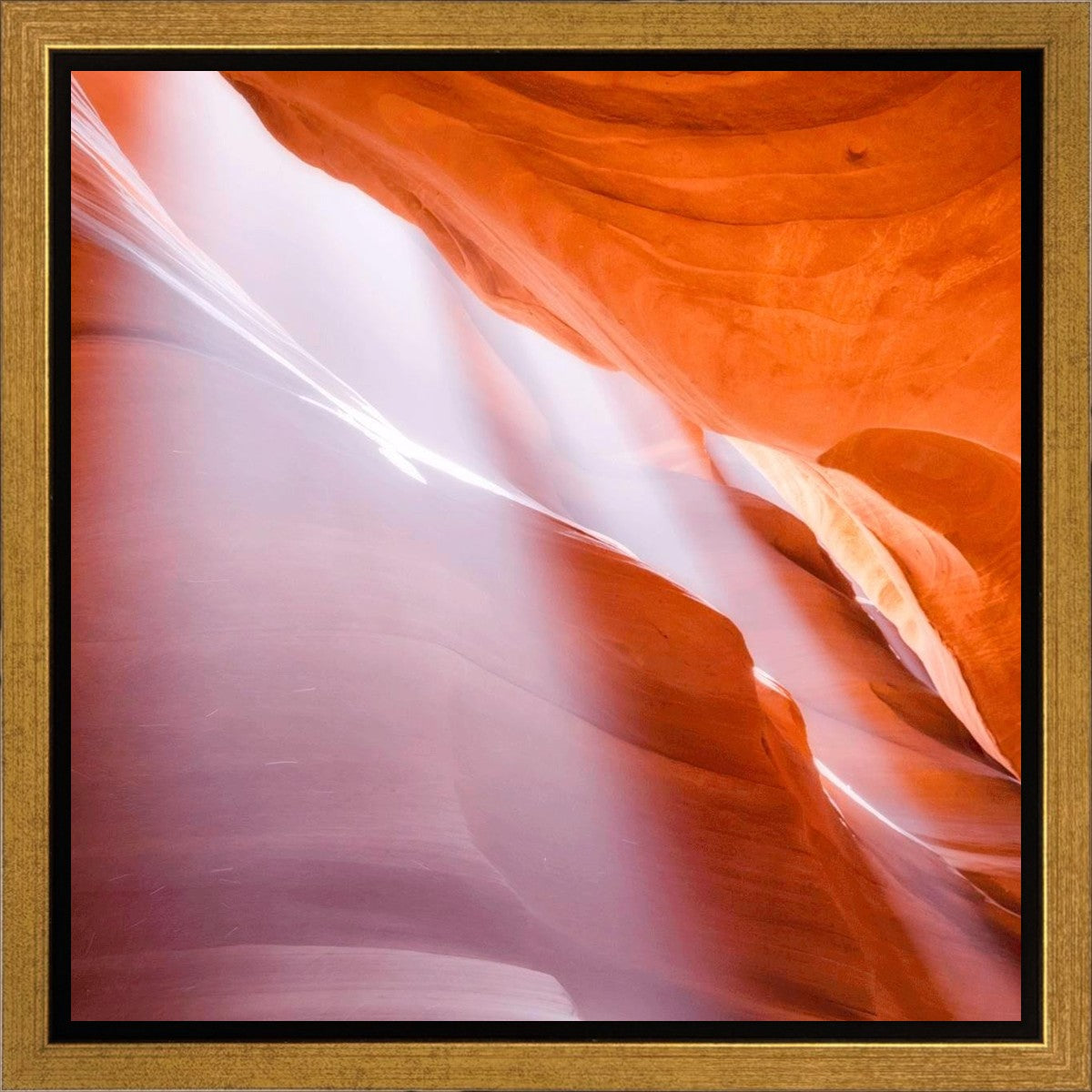 Antelope Canyon Light Shafts Gallery Wrap