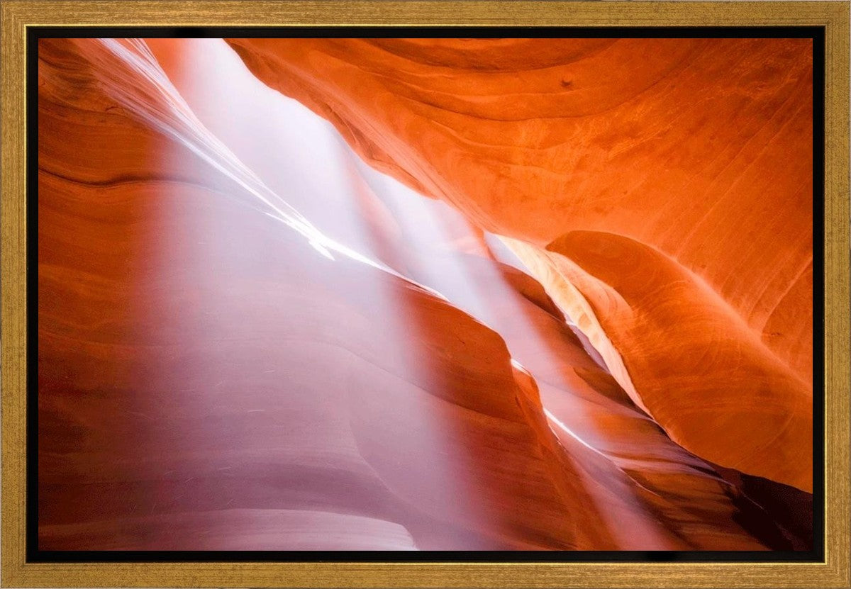 Antelope Canyon Light Shafts Gallery Wrap