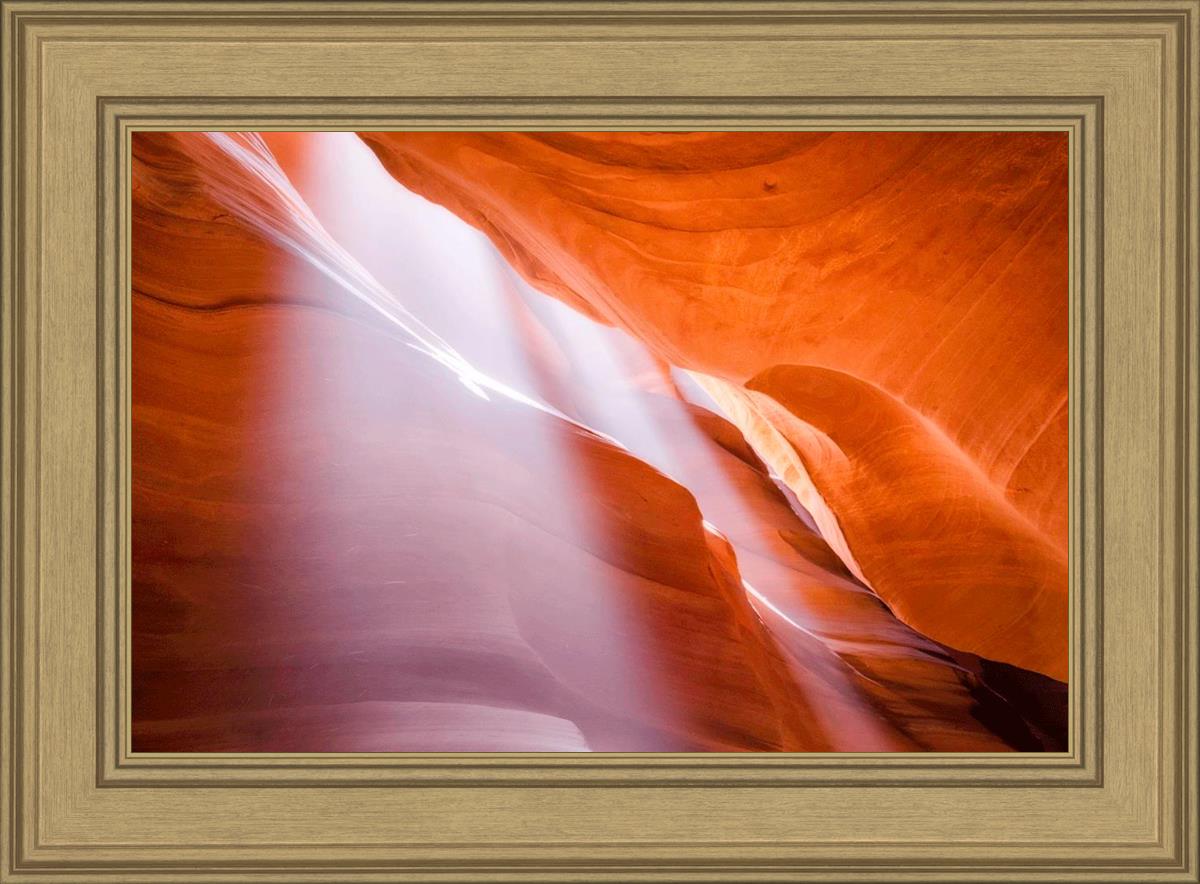 Antelope Canyon Light Shafts