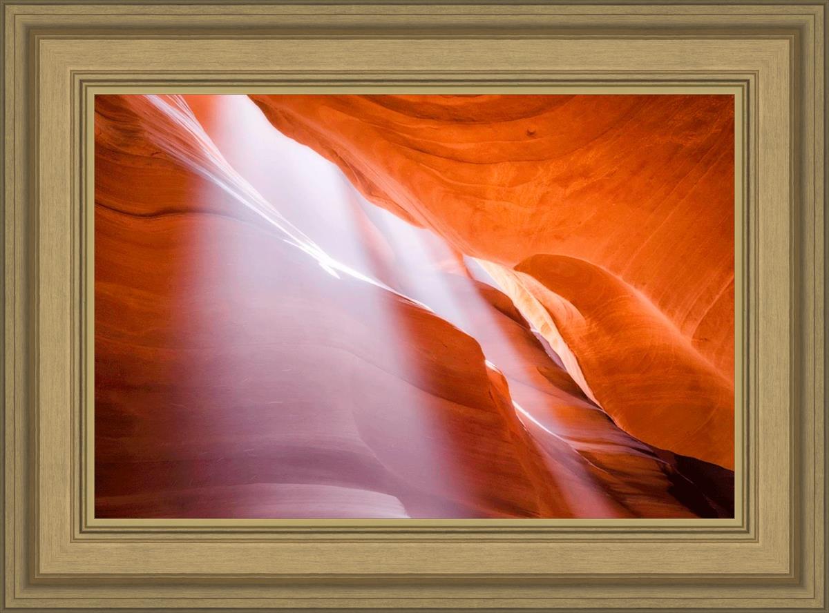Antelope Canyon Light Shafts