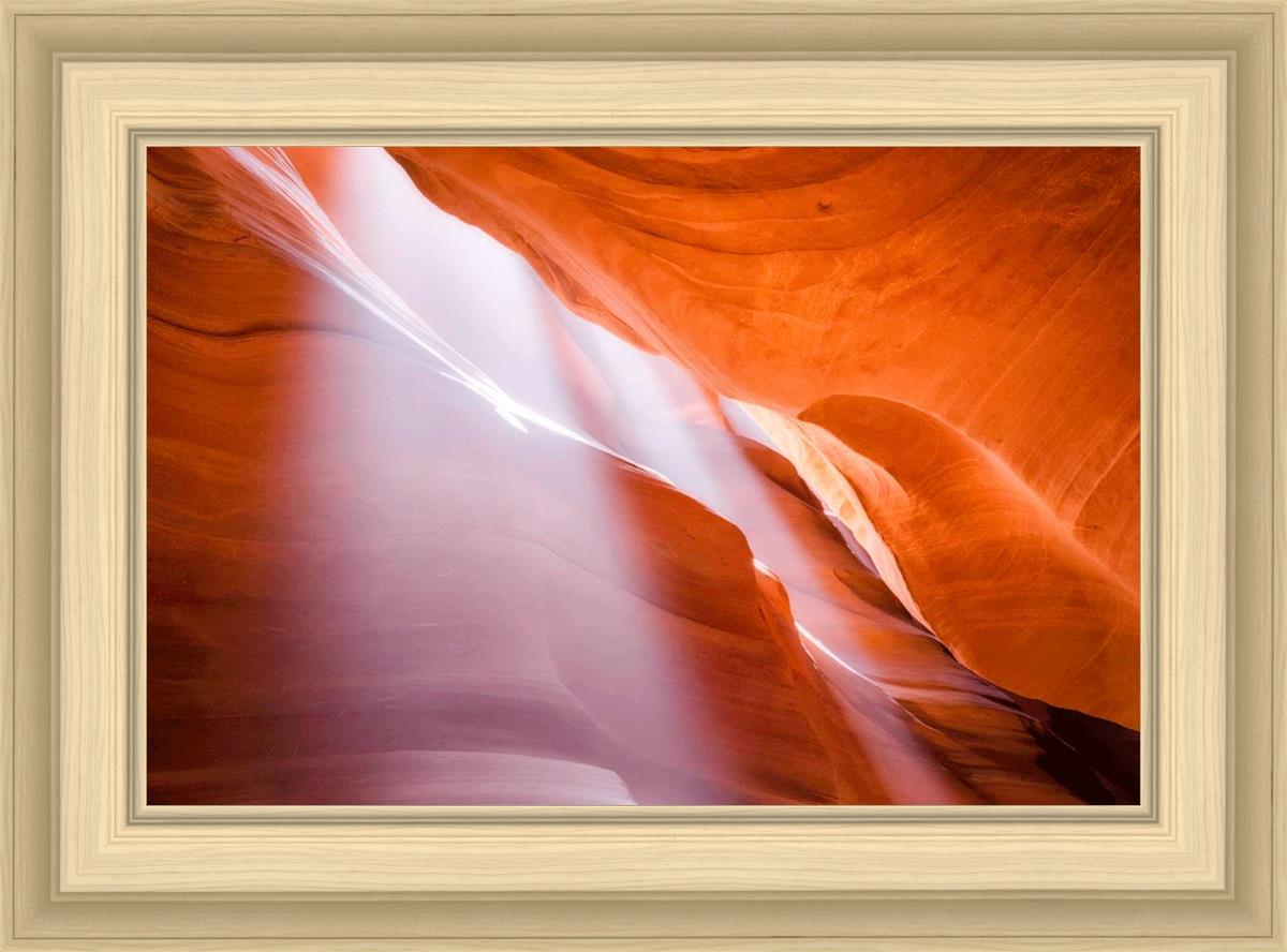 Antelope Canyon Light Shafts