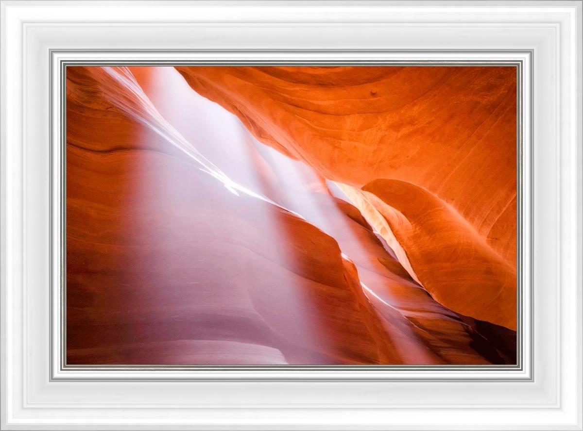 Antelope Canyon Light Shafts