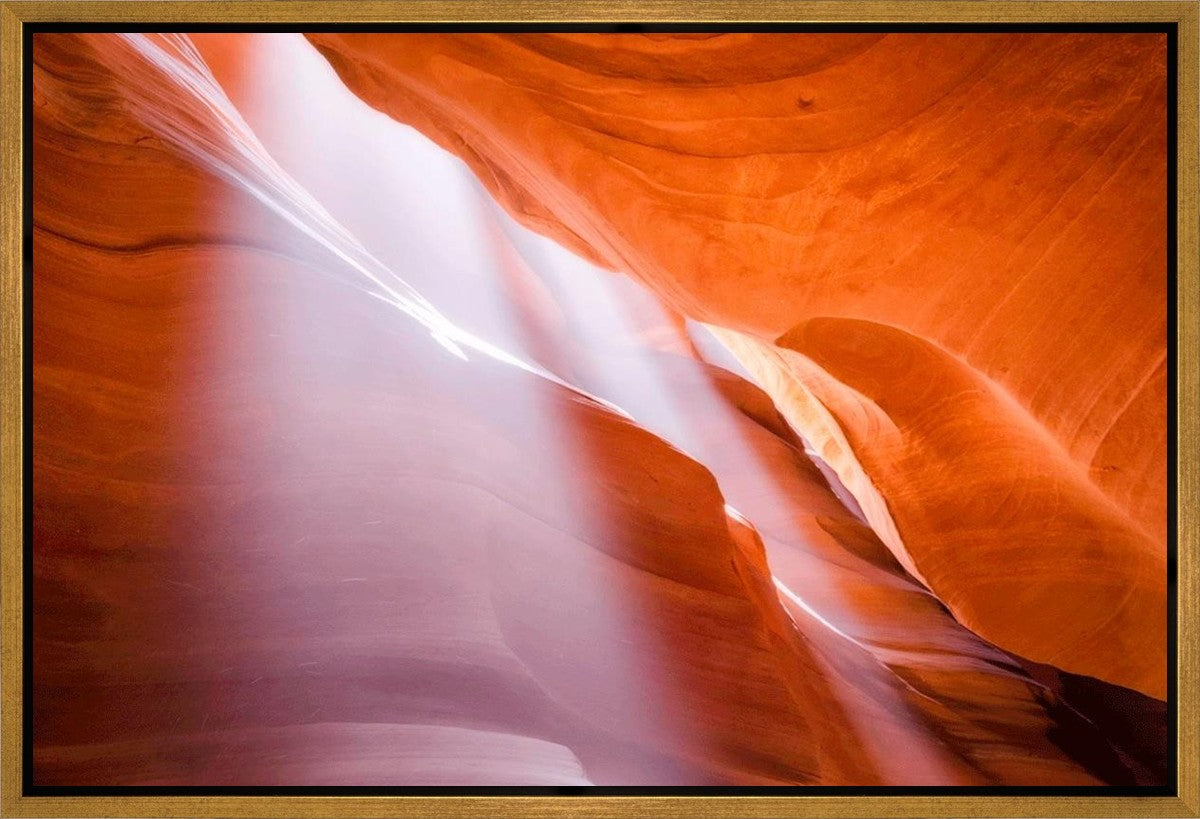 Antelope Canyon Light Shafts Gallery Wrap
