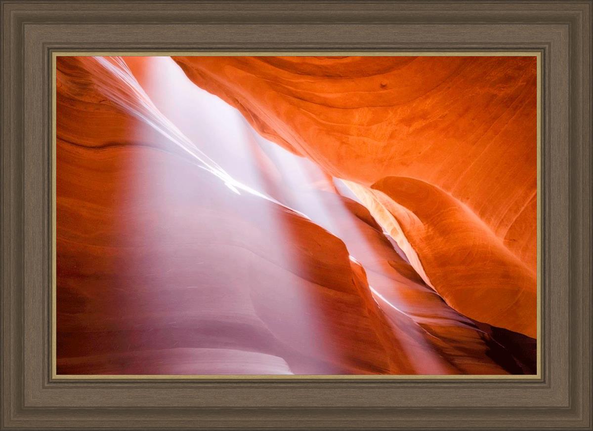 Antelope Canyon Light Shafts