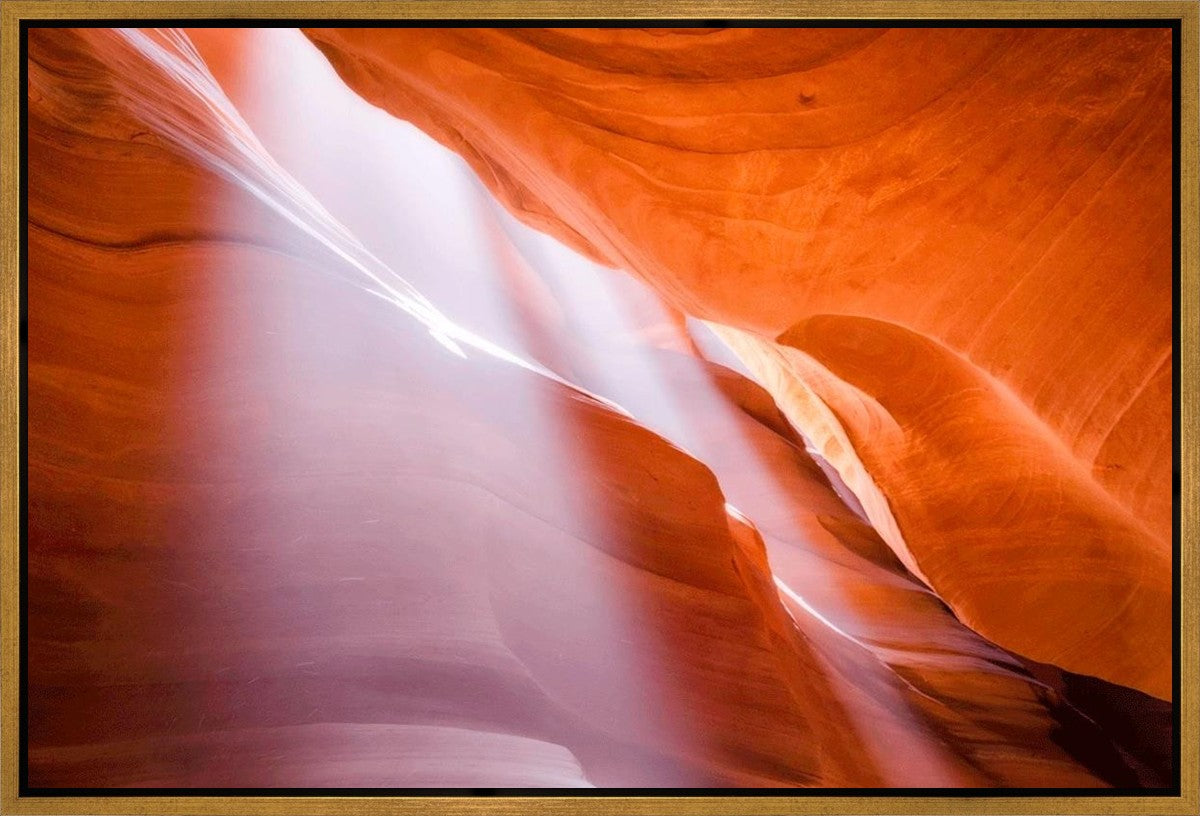 Antelope Canyon Light Shafts Gallery Wrap