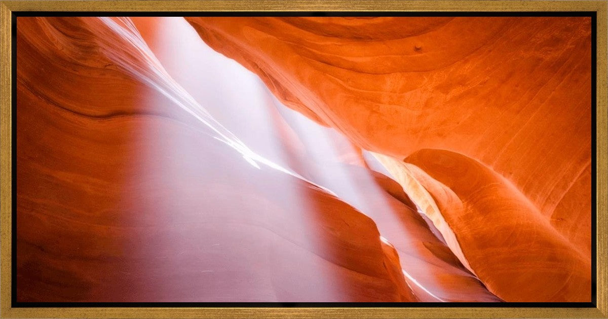 Antelope Canyon Light Shafts Gallery Wrap