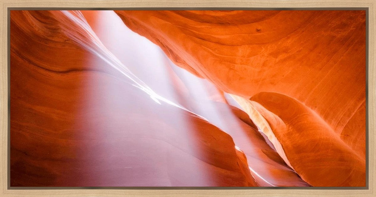 Antelope Canyon Light Shafts Gallery Wrap