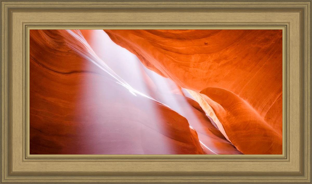 Antelope Canyon Light Shafts