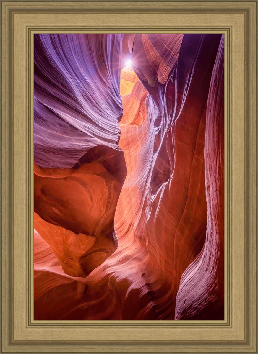 Antelope Canyon Sunburst