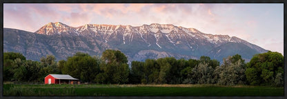 The Red Barn Large Wall Art