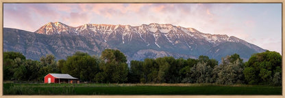 The Red Barn Large Wall Art