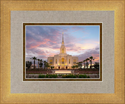 Red Cliffs Utah Evening Glow