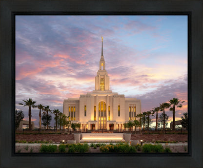 Red Cliffs Utah Evening Glow