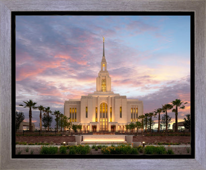 Red Cliffs Utah Evening Glow