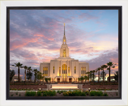 Red Cliffs Utah Evening Glow