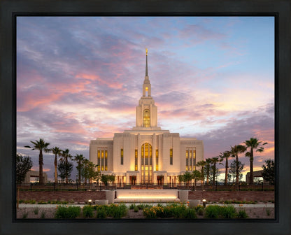 Red Cliffs Utah Evening Glow