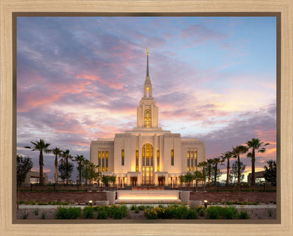 Red Cliffs Utah Evening Glow