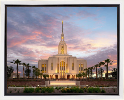 Red Cliffs Utah Evening Glow