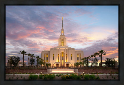 Red Cliffs Utah Evening Glow