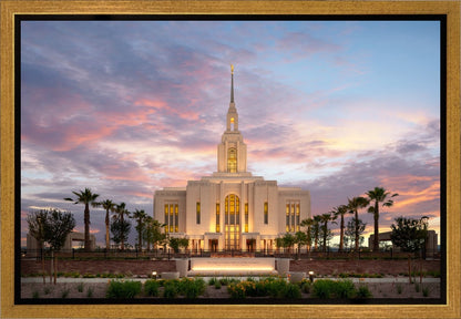 Red Cliffs Utah Evening Glow