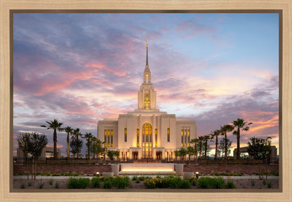 Red Cliffs Utah Evening Glow