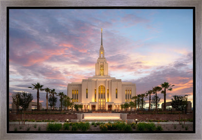 Red Cliffs Utah Evening Glow