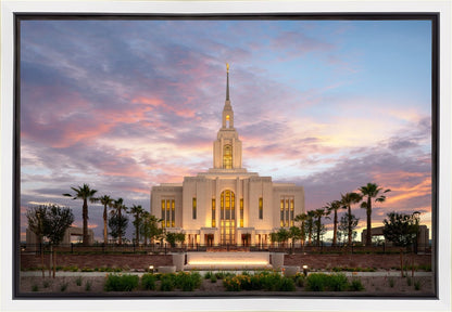 Red Cliffs Utah Evening Glow