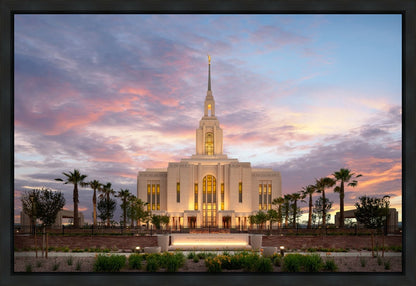 Red Cliffs Utah Evening Glow