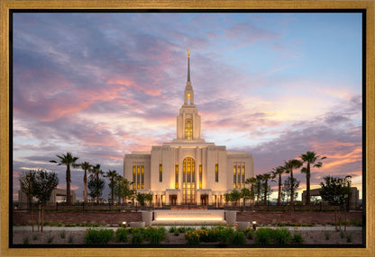 Red Cliffs Utah Evening Glow