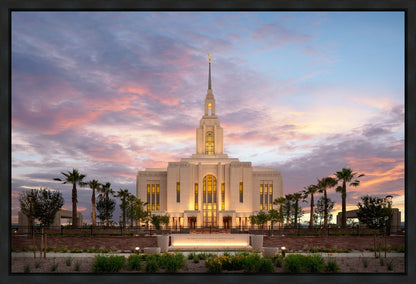 Red Cliffs Utah Evening Glow